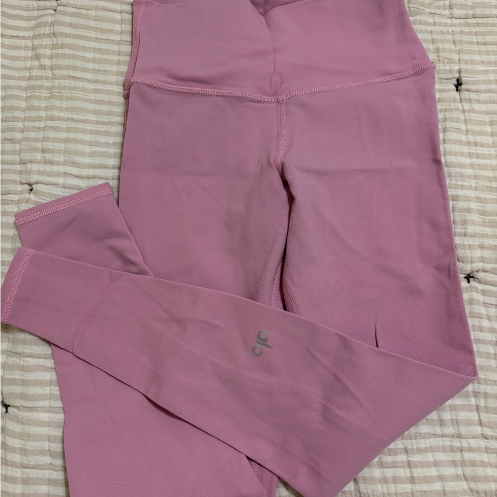 ALO Yoga Leggings in Soft Pink